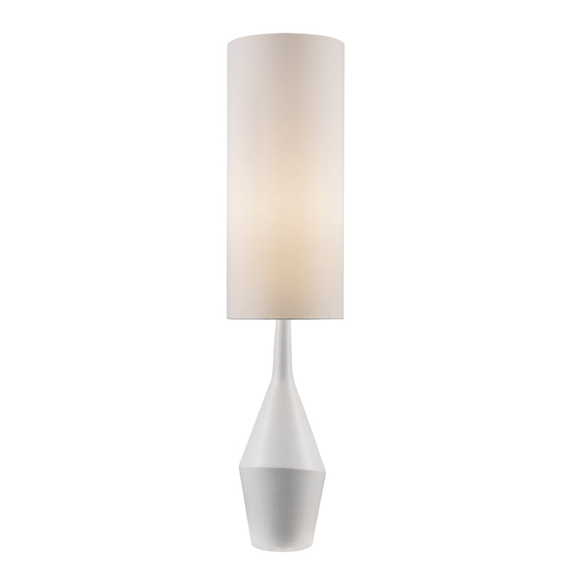 Clive 60" Floor Lamp in White