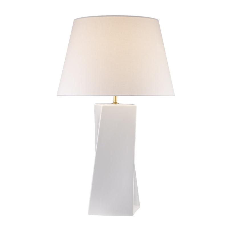 Bennett 26" Table Lamp in White