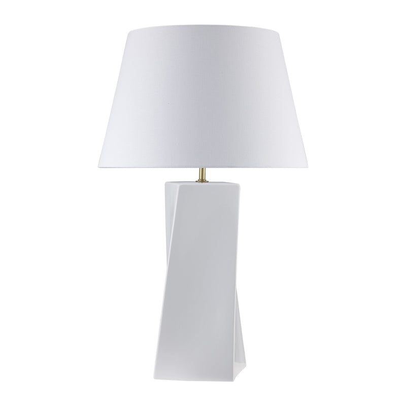 Bennett 26" Table Lamp in White