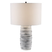 Garrison 1-Light 30" Table Lamp in Gray