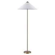 Westview 66" Gold Top Floor Lamp in Antique Gold