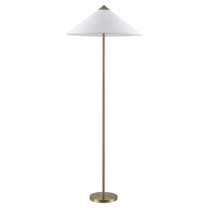 Westview 66" Gold Top Floor Lamp in Antique Gold