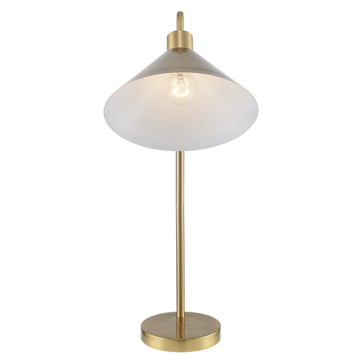 Roslyn 24" Gooseneck Table Lamp in Antique Gold