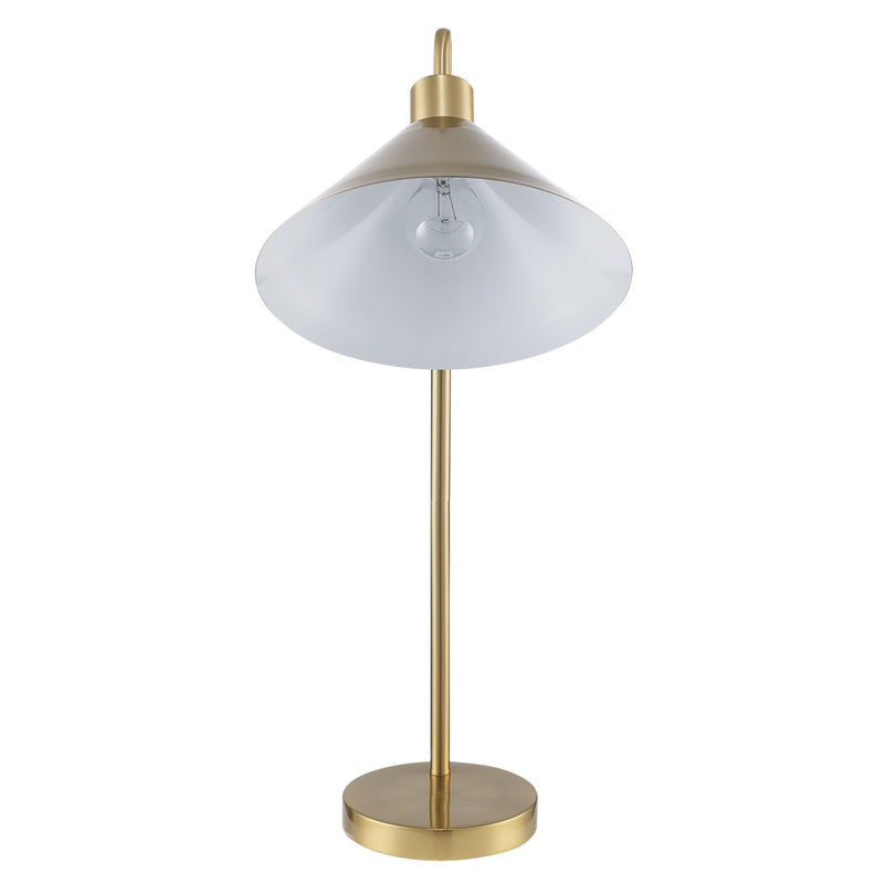 Roslyn 24" Gooseneck Table Lamp in Antique Gold