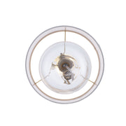 Clear Base 21" Table Lamp in Clear