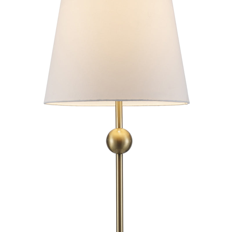 Kael 1-Light 62.75" Floor Lamp in Antique Gold