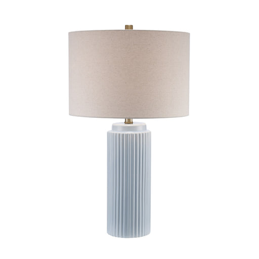 Cardinal 14" Column Table Lamp in Blue