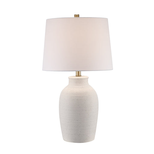 Cardinal 13" Table Lamp in White