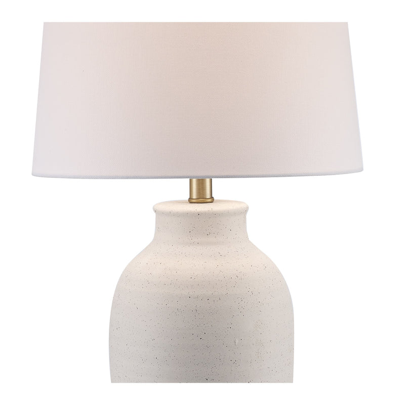 Cardinal 13" Table Lamp in White