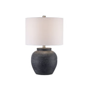 Crestline 9" Accent Table Lamp in Black