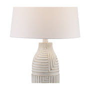 Varden 12.75" Table Lamp in White