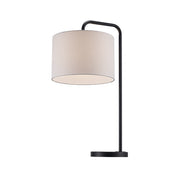 Ponderosa 1-Light 26" Table Lamp in Black