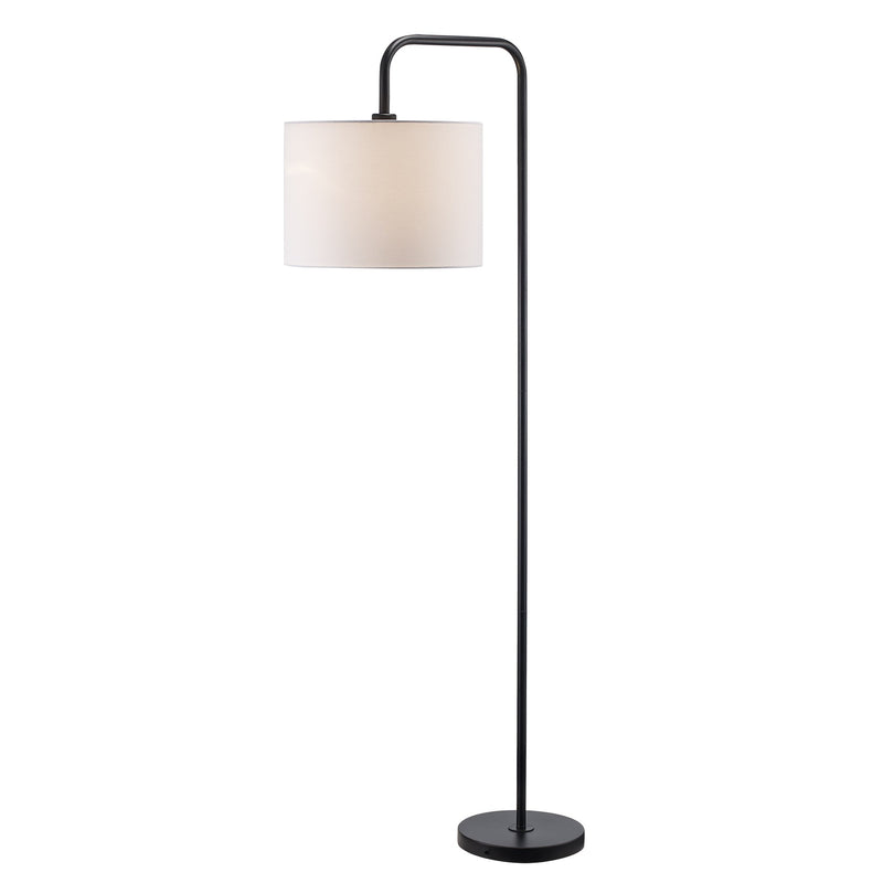Ponderosa 1-Light 60" Floor Lamp in Black