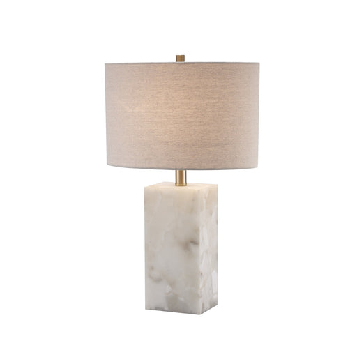 Romeria 11" Table Lamp in White