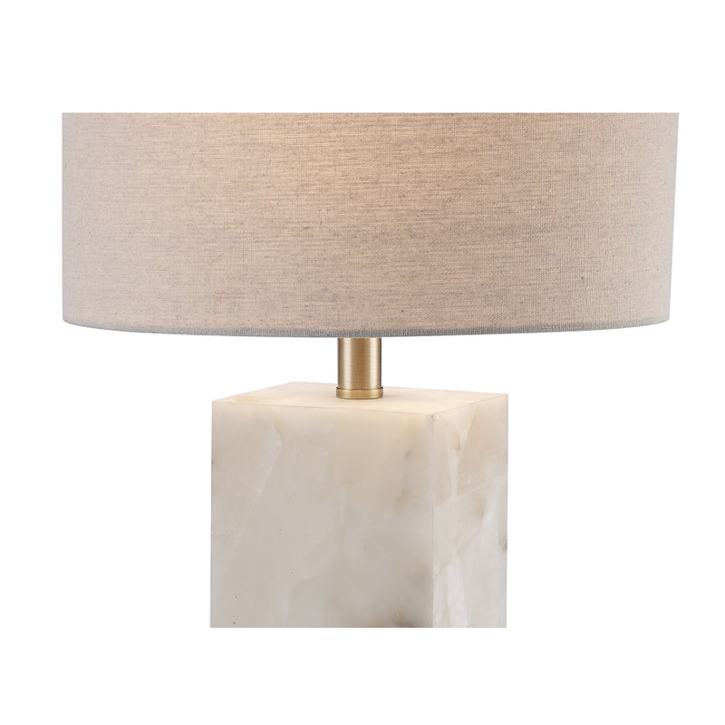 Romeria 11" Table Lamp in White