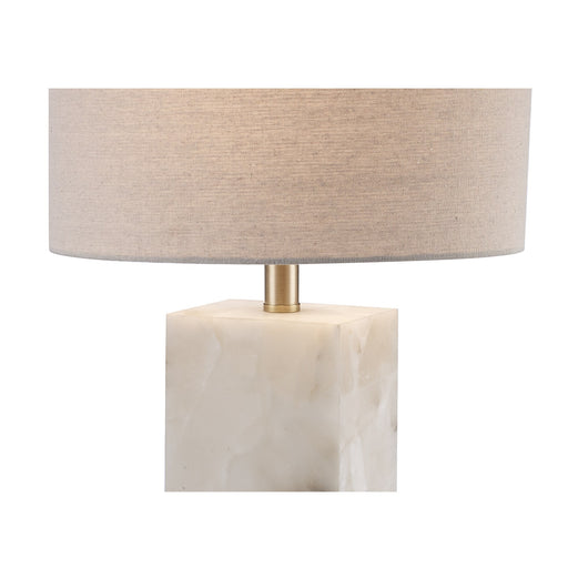Romeria 11" Table Lamp in White