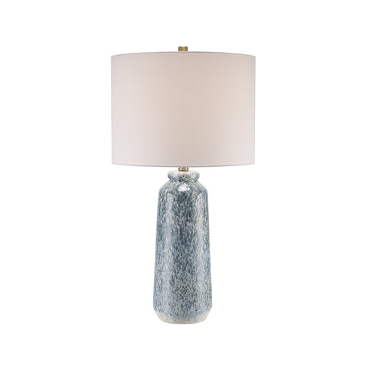 Stonewell 16" Blue Ceramic Table Lamp in Blue