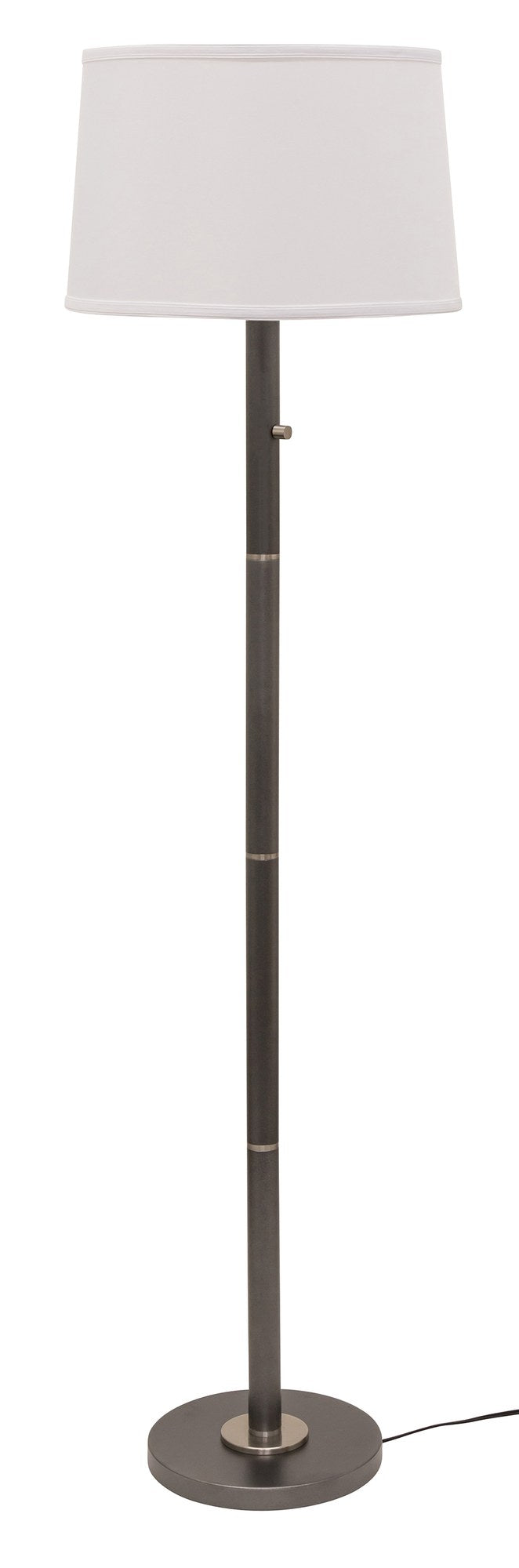 Rupert 62" Three-Light Floor Lamp in Granite
