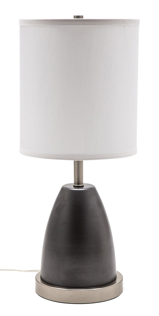 Rupert 21" Table Lamp with USB Port in Granite