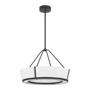 Royce 1 Light 24.25" Integrated LED Pendant in Charcoal Bronze