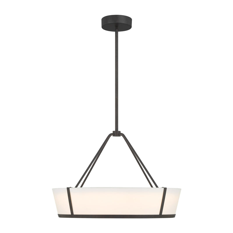 Royce 1 Light 24.25" Integrated LED Pendant in Charcoal Bronze