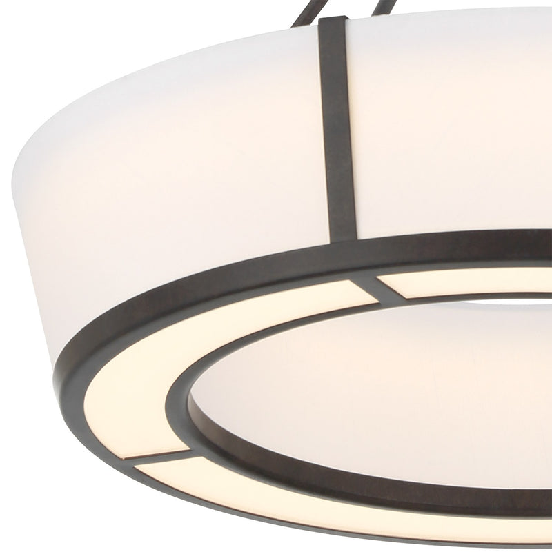 Royce 1 Light 24.25" Integrated LED Pendant in Charcoal Bronze