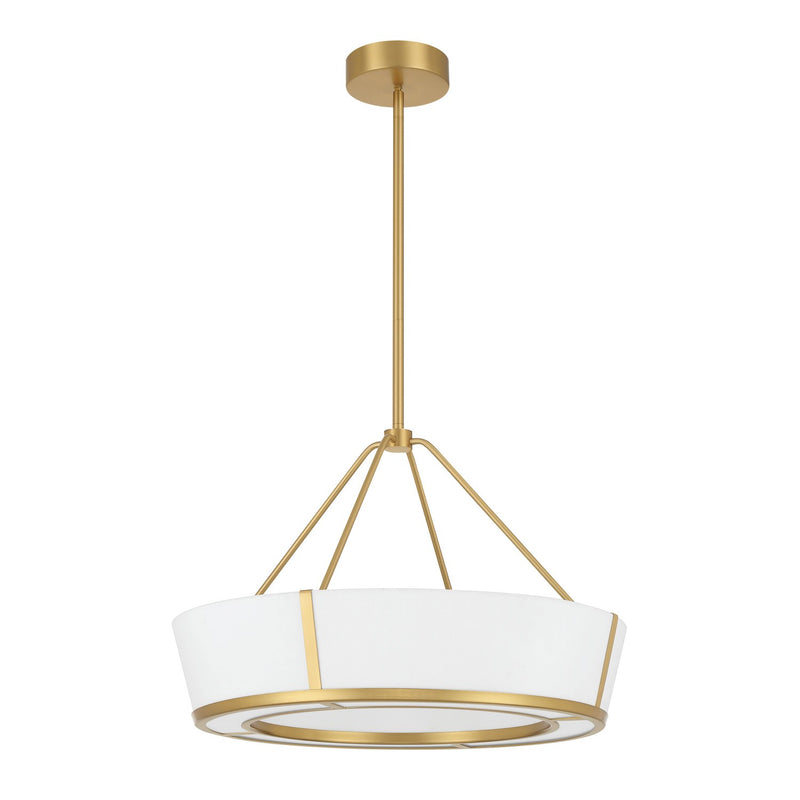 Royce 1 Light 24.25" Integrated LED Pendant in Luxe Gold