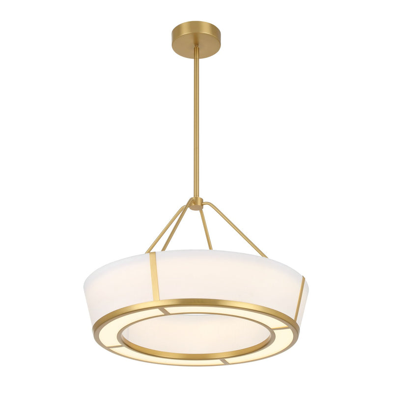 Royce 1 Light 24.25" Integrated LED Pendant in Luxe Gold