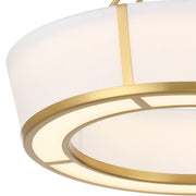 Royce 1 Light 24.25" Integrated LED Pendant in Luxe Gold