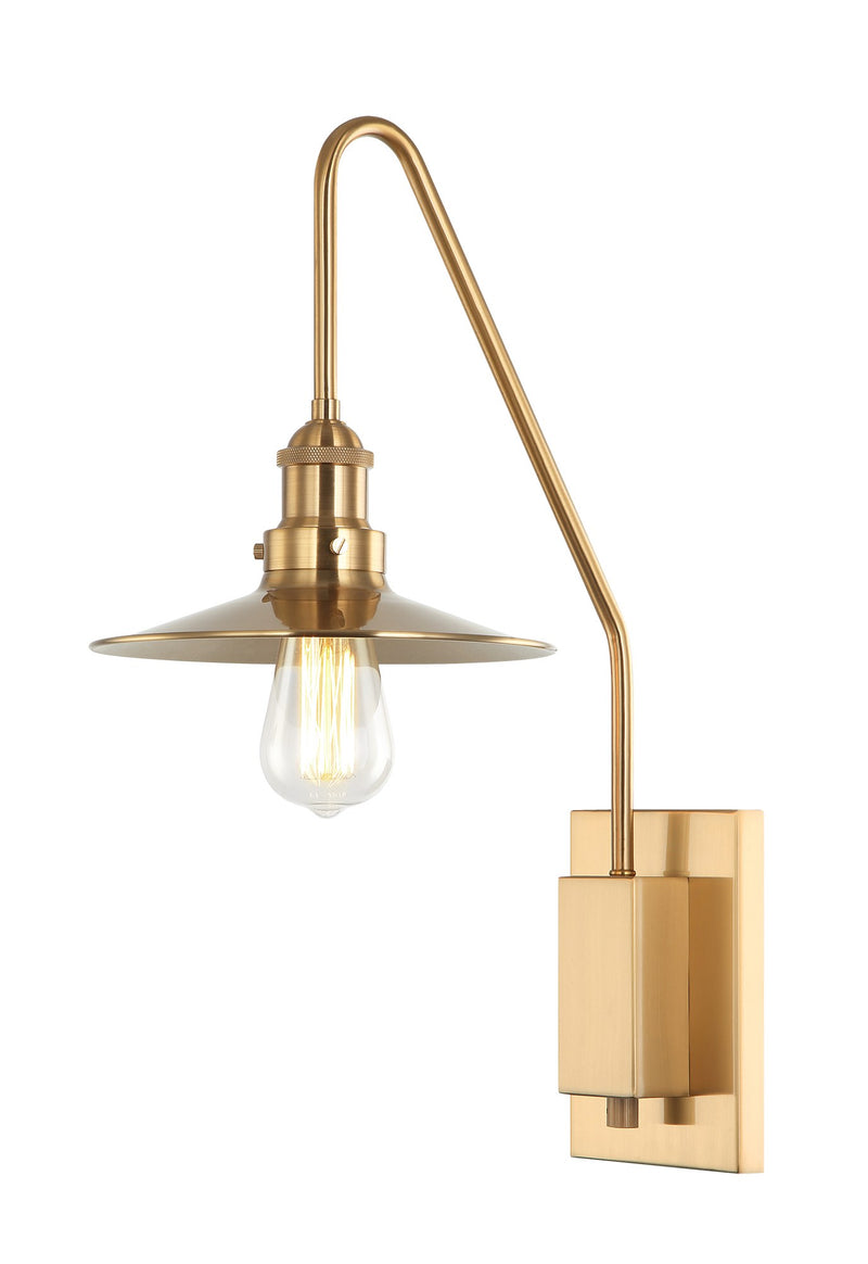 Bingrahm Wall Sconce in Aged Gold Brass / Aged Gold Brass