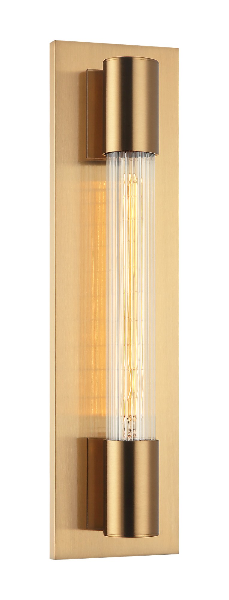 Riely Wall Sconce in Aged Gold Brass
