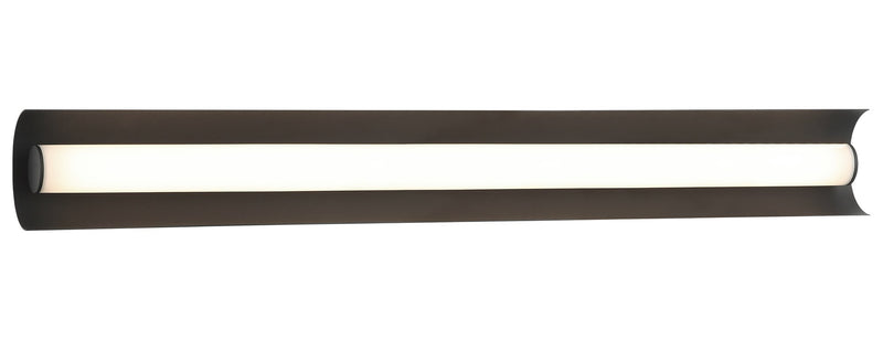 Norvan 29.5" 2-Light LED Bath Vanity Light in Matte Black