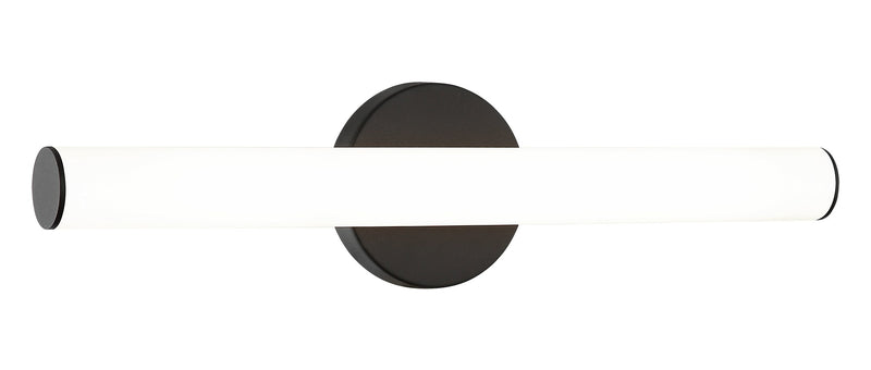 Bowie 17.5" Bath Vanity Light in Matte Black