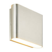 Beckett 6" Outdoor Wall Sconce in Brushed Nickel