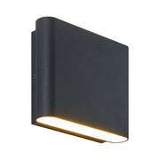 Beckett 6" Outdoor Wall Sconce in Matte Black