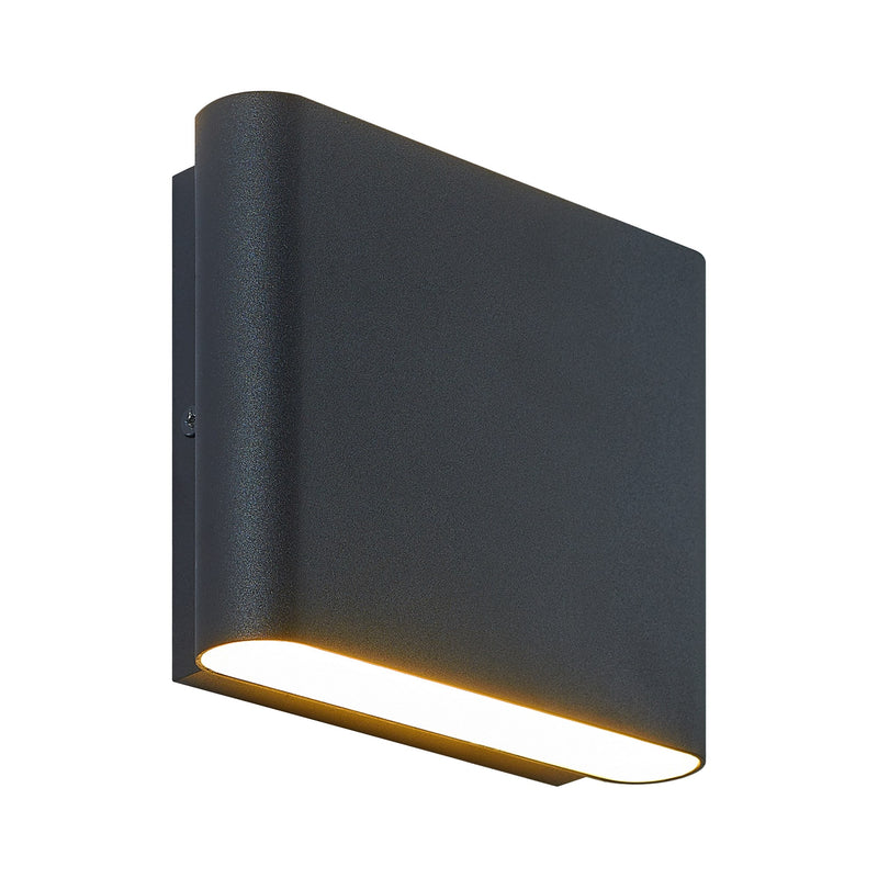 Beckett 6" Outdoor Wall Sconce in Matte Black