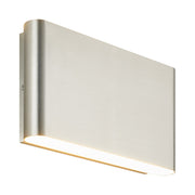 Beckett 9" Outdoor Wall Sconce in Brushed Nickel