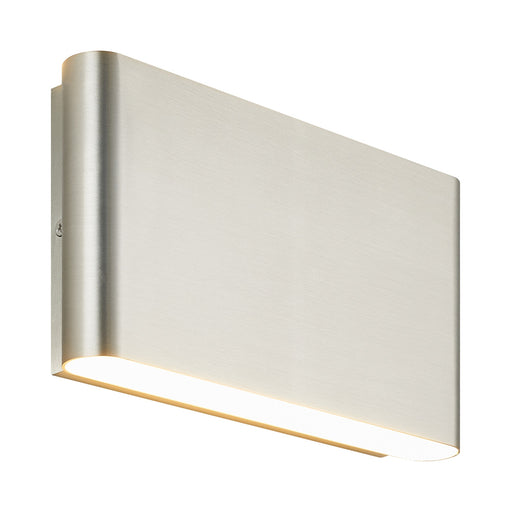 Beckett 9" Outdoor Wall Sconce in Brushed Nickel