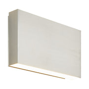 Weston 2-Light 8.5" LED Outdoor Wall Sconce in Brushed Nickel