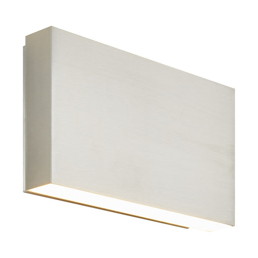 Weston 2-Light 8.5" LED Outdoor Wall Sconce in Brushed Nickel