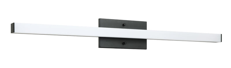 Madoire 33" LED Bath Vanity Light in Matte Black