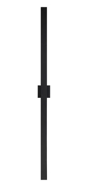 Zayden 4-Light 72" LED Outdoor Wall Sconce in Matte Black