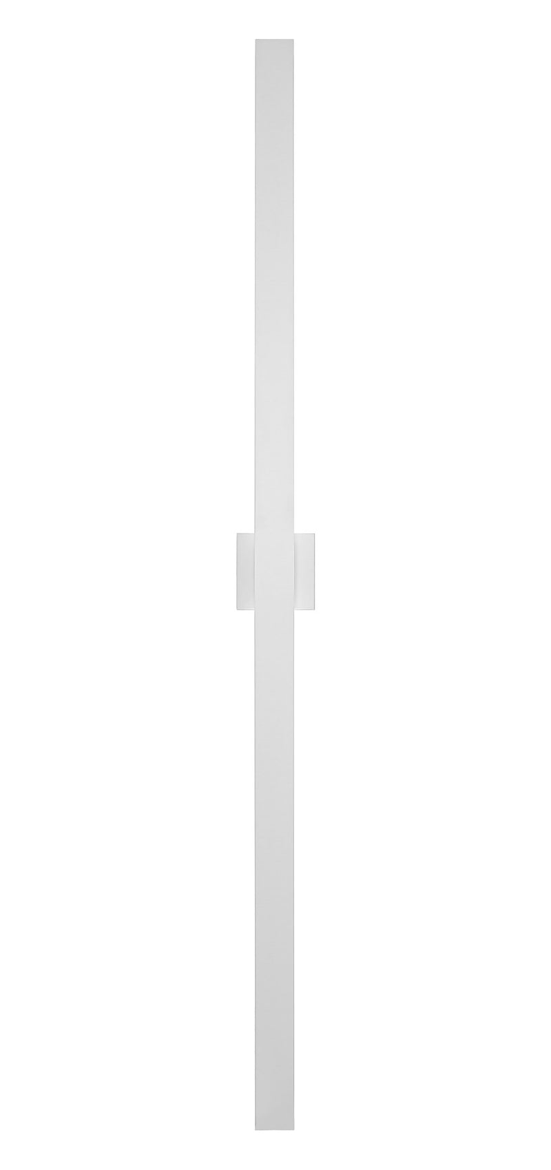 Zayden 4-Light 72" LED Outdoor Wall Sconce in Matte White