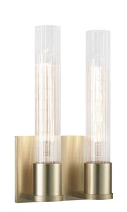 Lyndon 2-Light Bath Vanity Light in Oxidized Gold