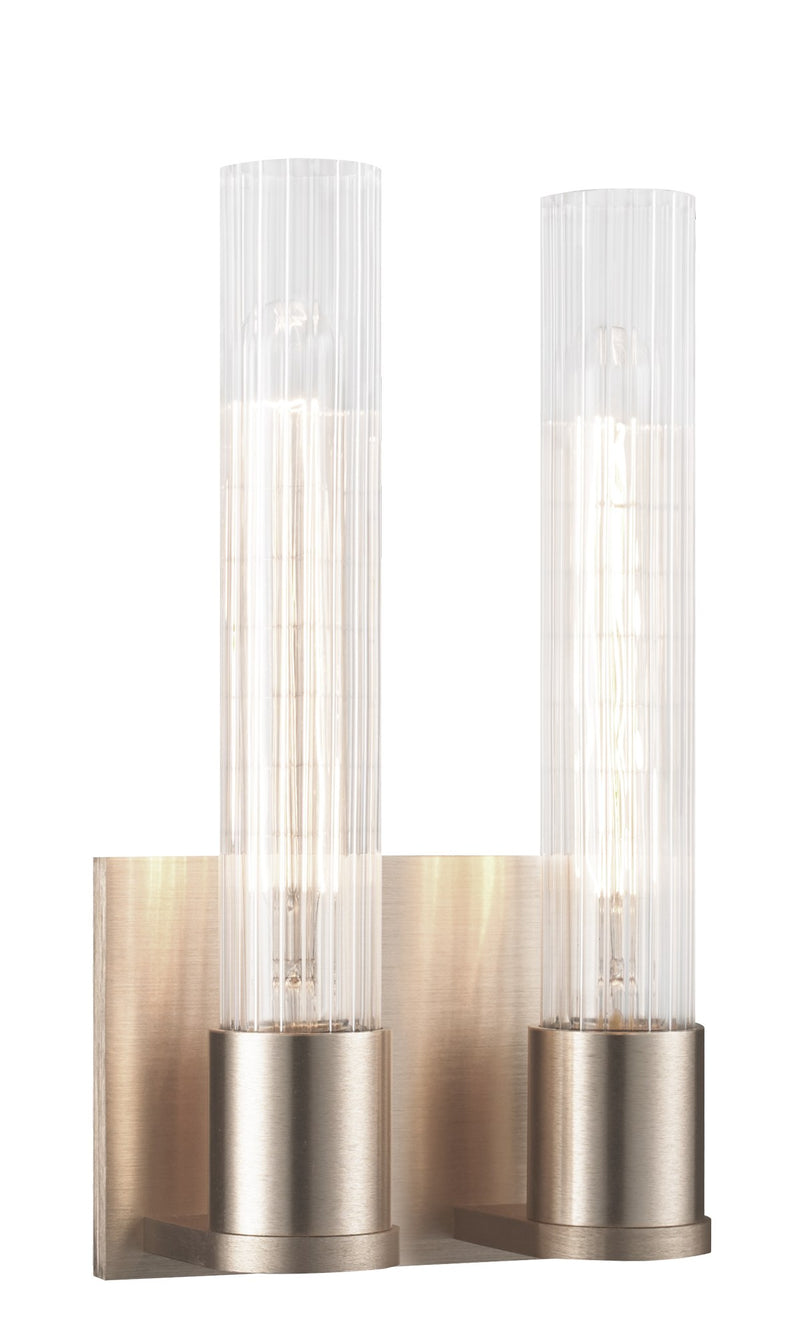 Lyndon 2-Light Bath Vanity Light in Oxidized Rose