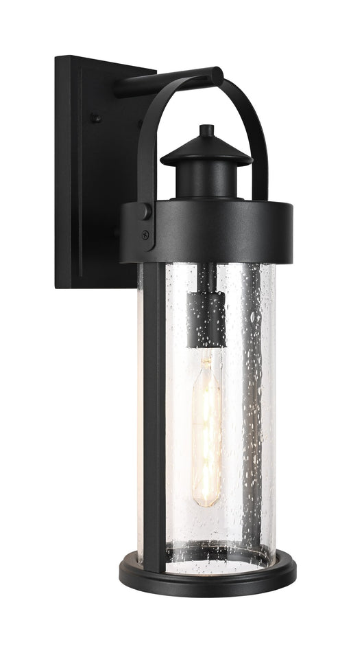 Sophia Large Outdoor Wall Lantern in Matte Black