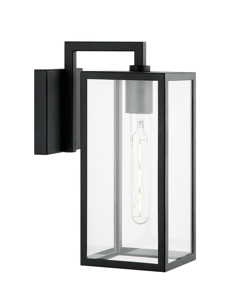 Camber 5" Outdoor Wall Lantern in Matte Black