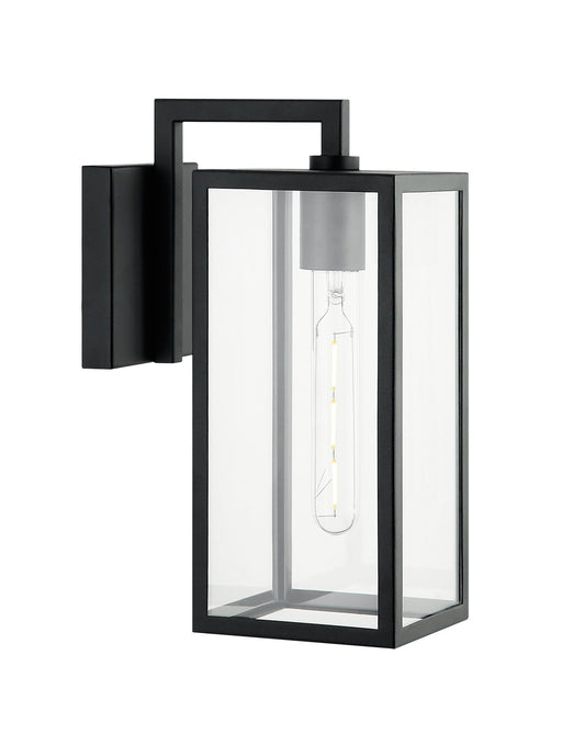 Camber 5" Outdoor Wall Lantern in Matte Black