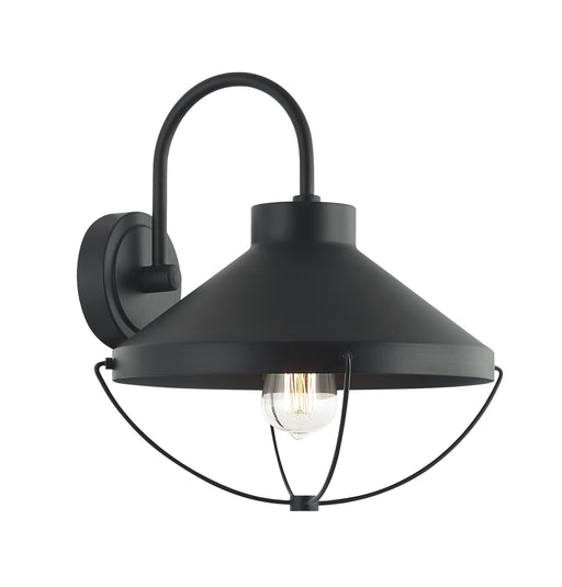 Fable 14" Outdoor Wall Sconce in Matte Black