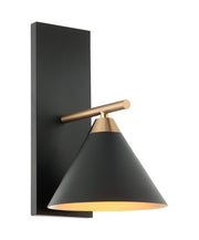 Bliss Bath Sconce in Matte Black